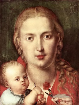 Albrecht Dürer Werke - die Madonna mit der Nelke Albrecht Dürer